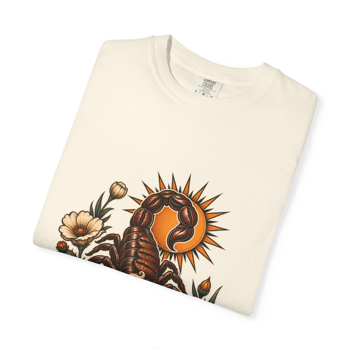 Tattoo Flash Espresso Scorpion Graphic Tee