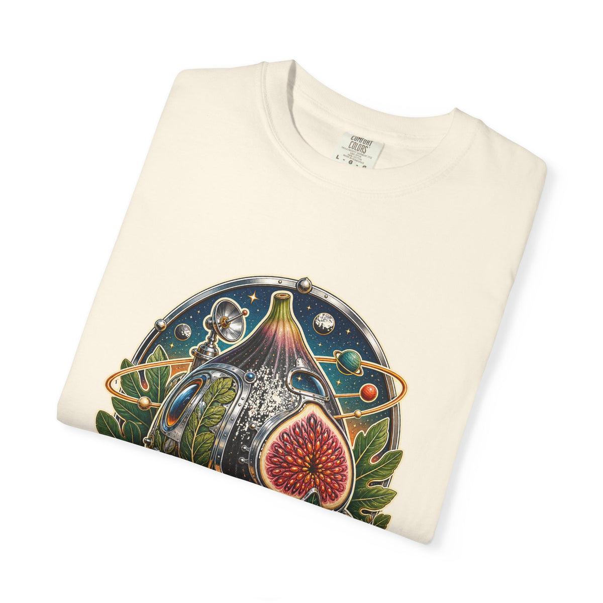 Retro Futurist Orchard Fig Rover T-Shirt Graphic