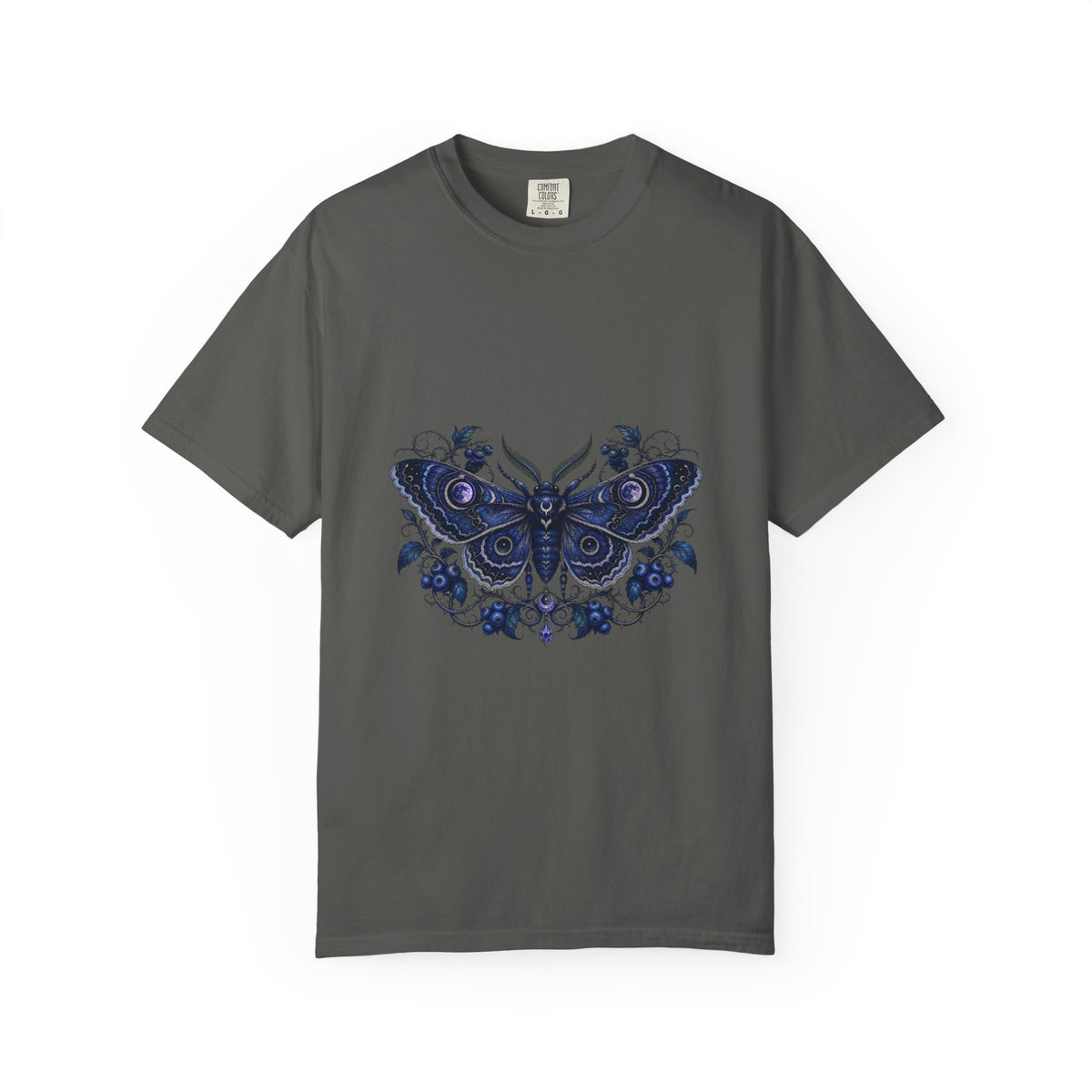 Gothic Blueberry Moth Graphic Tee