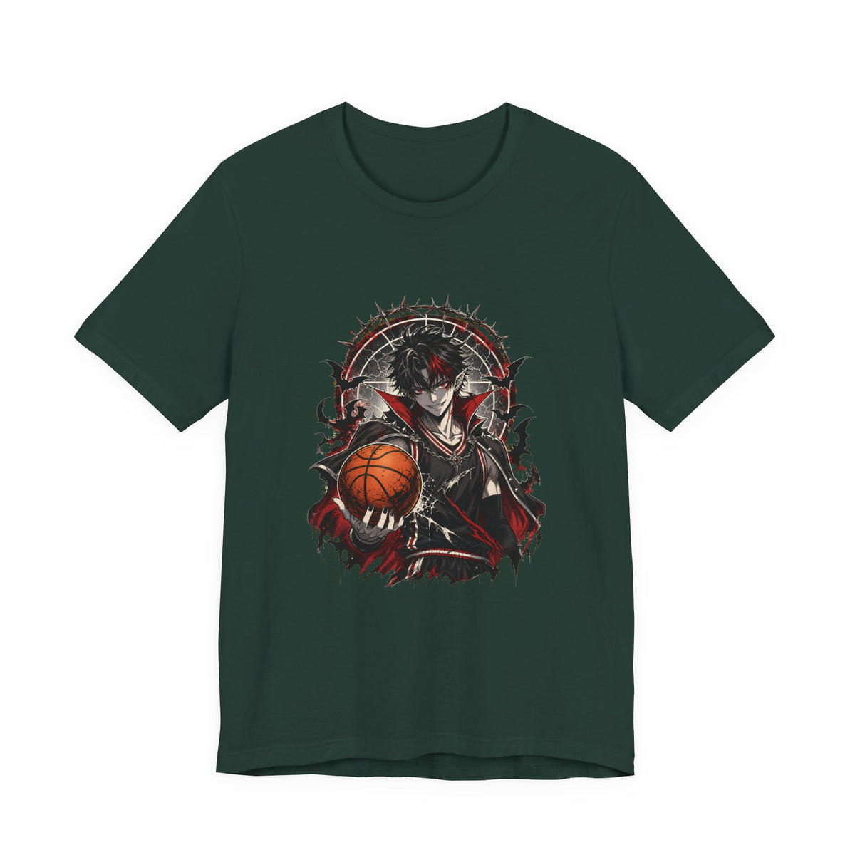 Vampire Basketball Captain T-Shirt Graphic