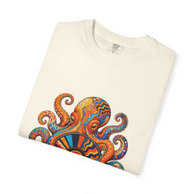 Psychedelic Patchwork Octopus Graphic Tee
