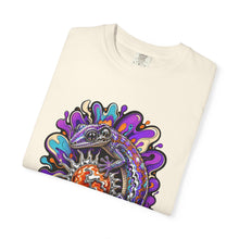 Psychedelic Chrome Gecko Graphic Tee