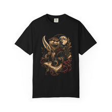 Poetcore Moon Quill Otter T-Shirt Graphic