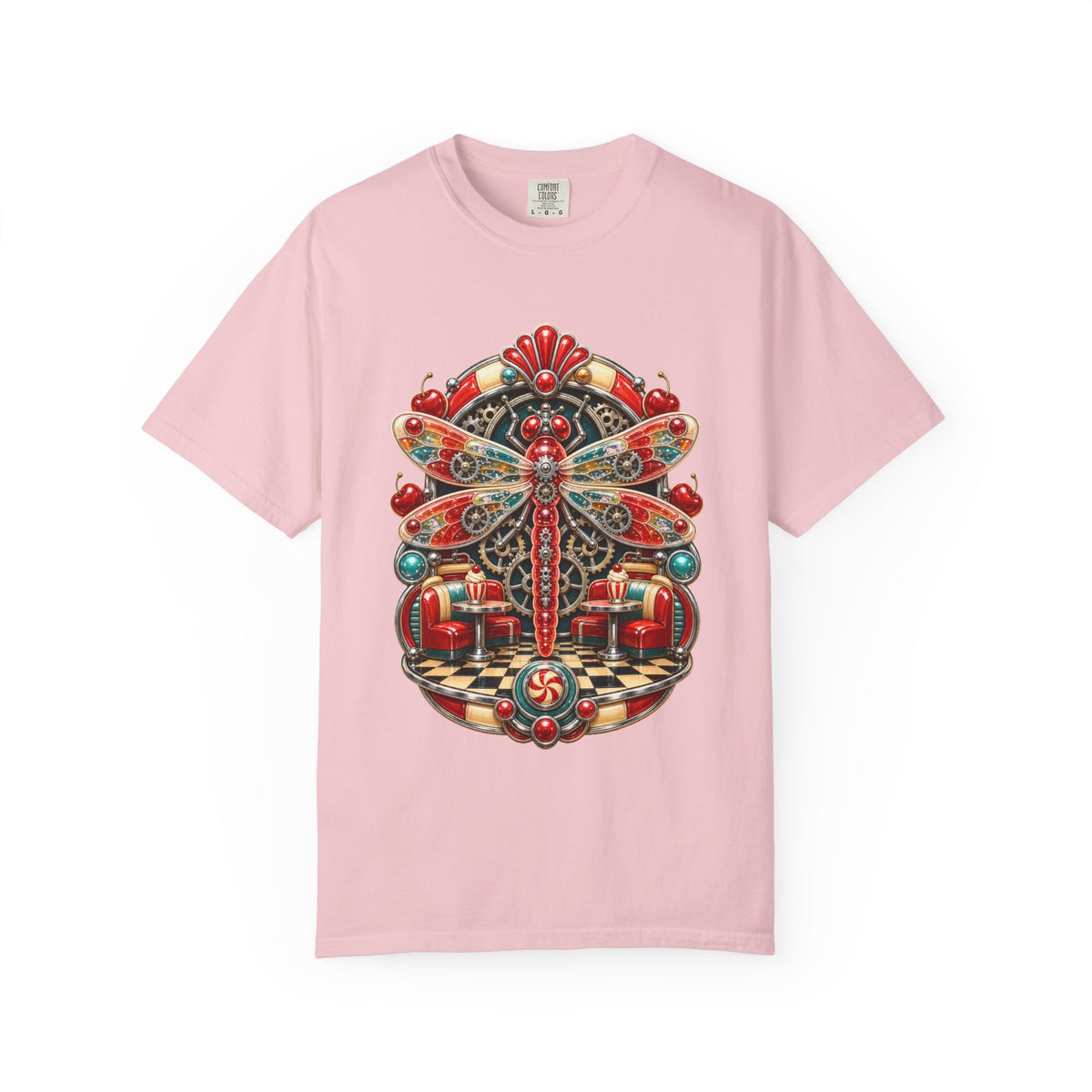Gummy Diner Clockwork Dragonfly T-Shirt Graphic