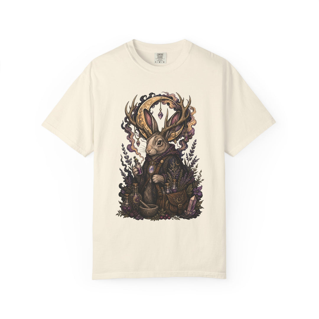 Lunar Jackalope Apothecary T-Shirt Graphic