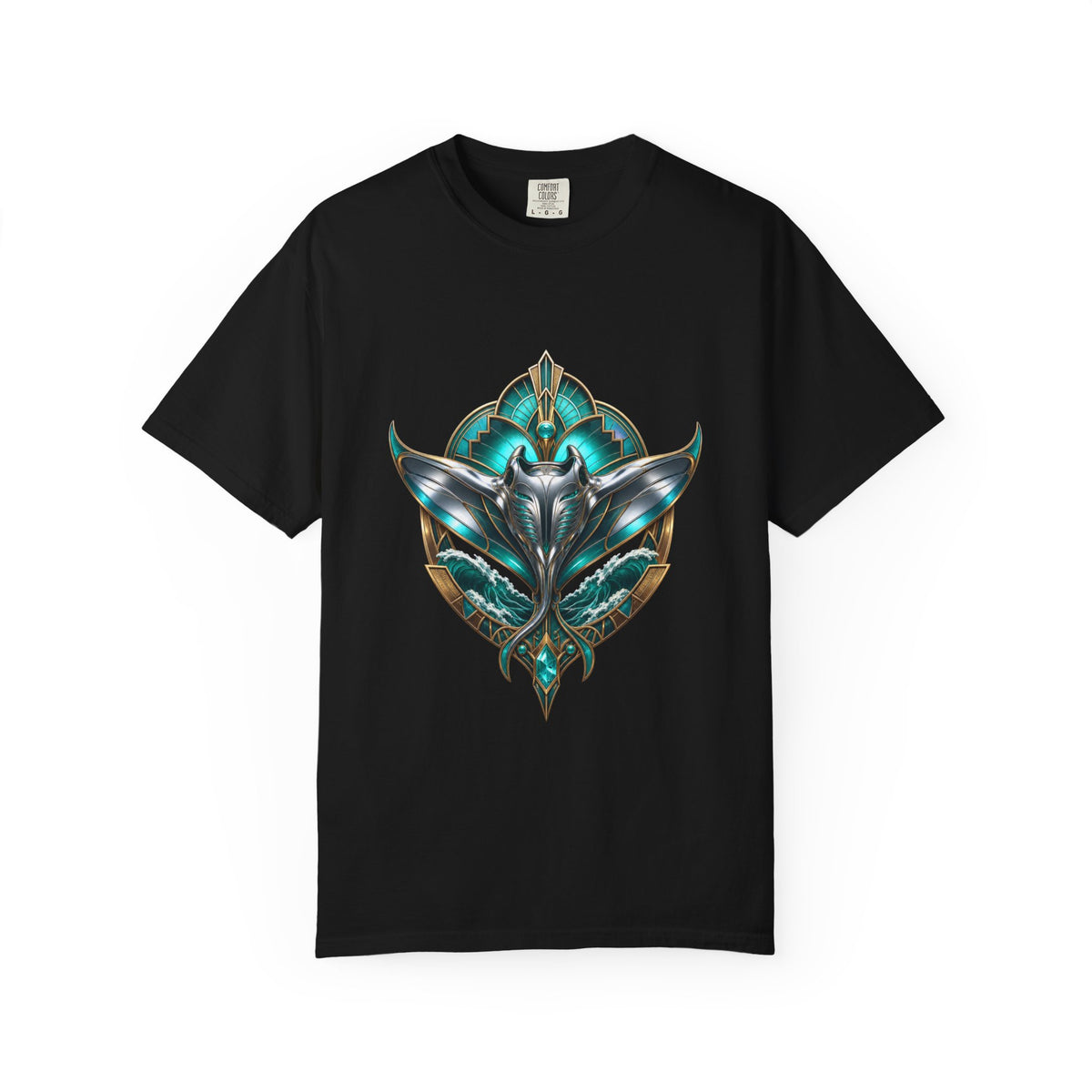 Neo Deco Manta Guardian T-Shirt Graphic