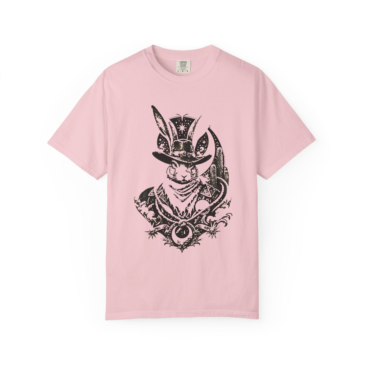 Moonlit Jackrabbit Outlaw T-Shirt Graphic