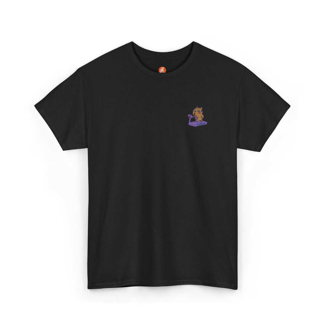 Steady Pace Capybara Workout Embroidered T-Shirt