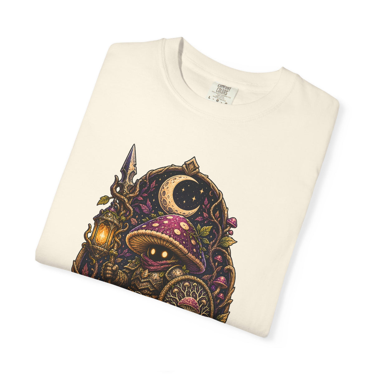 Moonlit Mushroom Knight T-Shirt Graphic