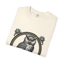 Gothic Owl Crest T-Shirt Graphic