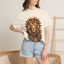 Quilted Solar Lion T-Shirt Graphic