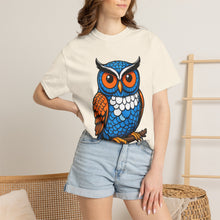 Blue Owl Mascot T-Shirt Graphic