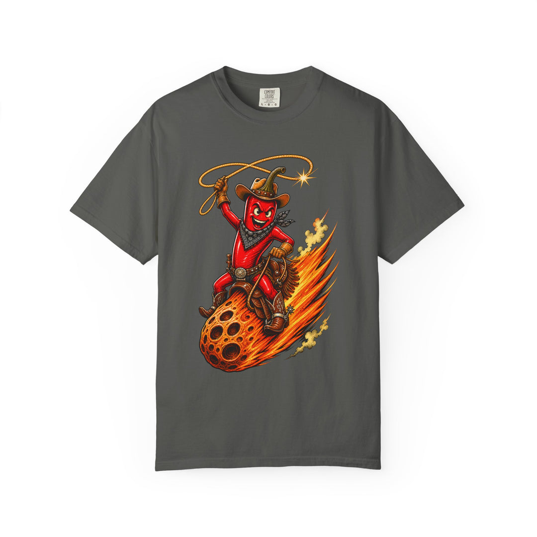 Cosmic Chili Rodeo Rider T-Shirt Graphic