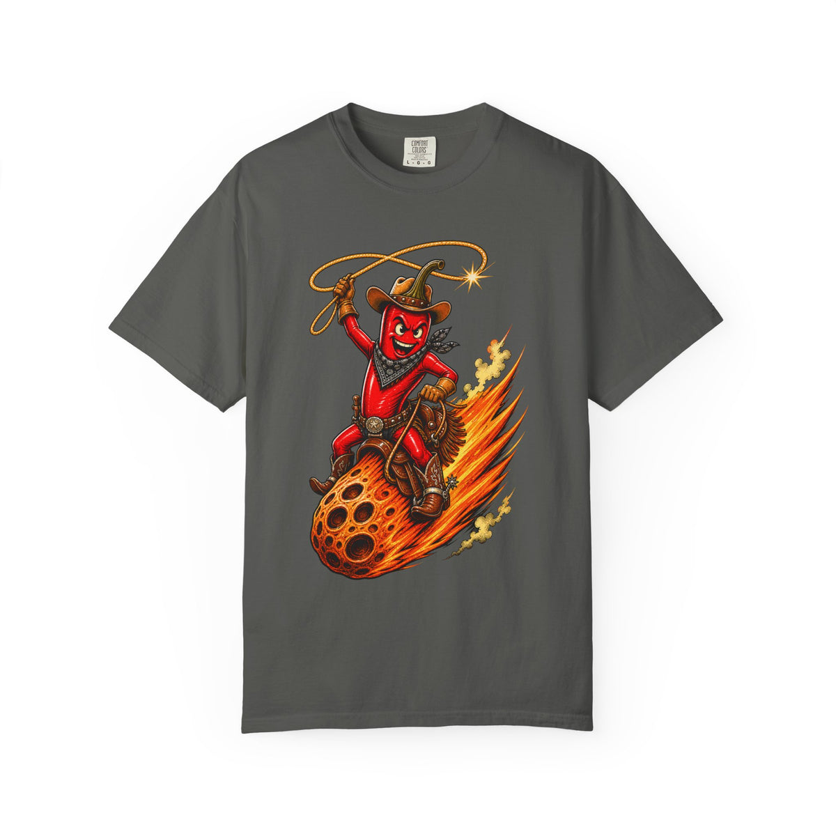 Cosmic Chili Rodeo Rider T-Shirt Graphic
