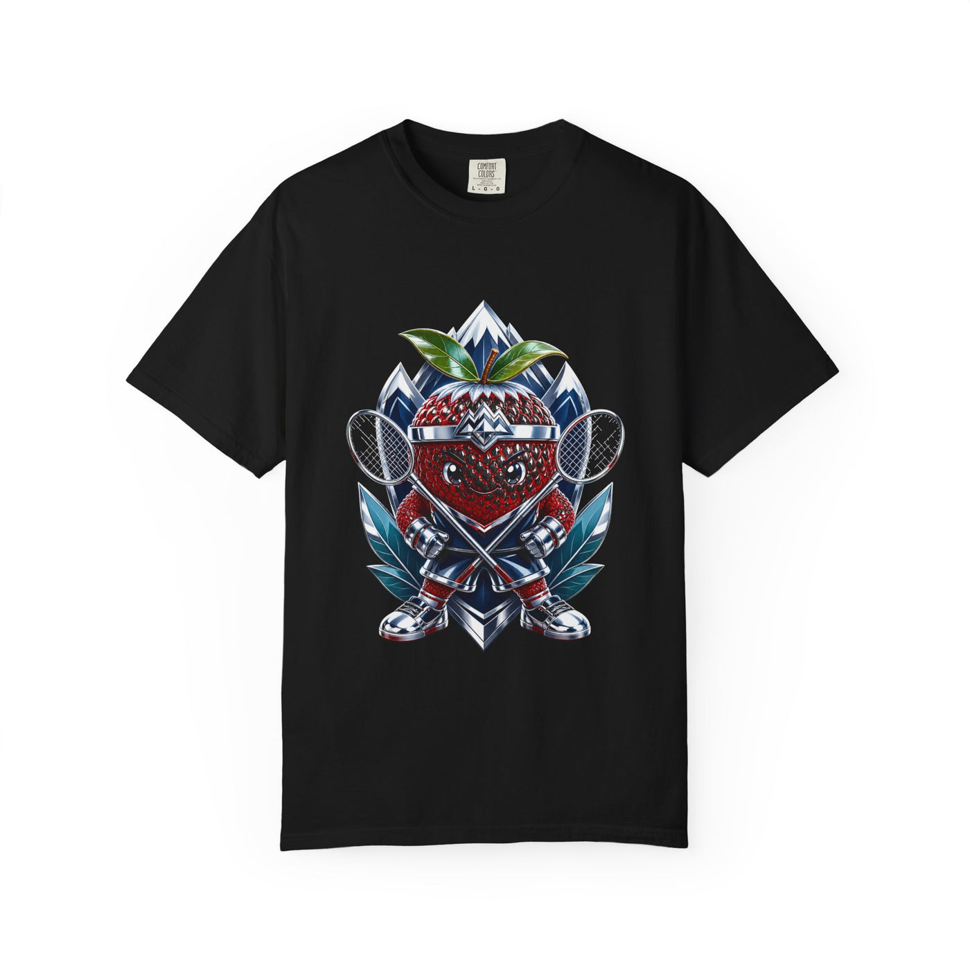 Chrome Badminton Lychee T-Shirt Graphic