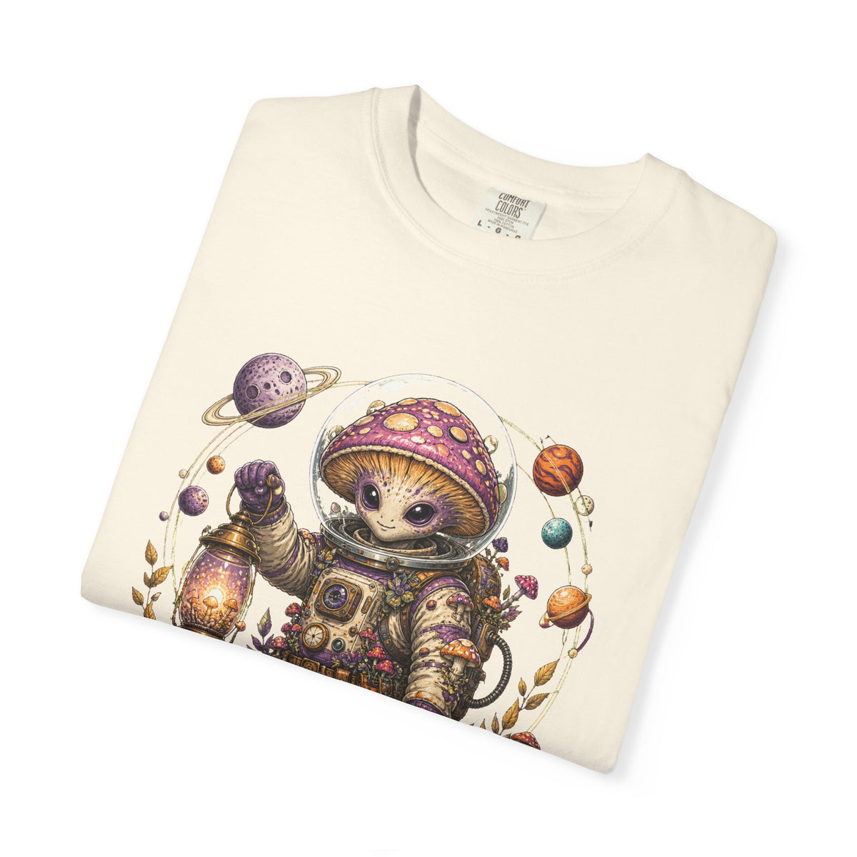 Aliencore Mushroom Astronaut T-Shirt Graphic