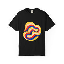 Butter Yellow Optical Swell Graphic Tee