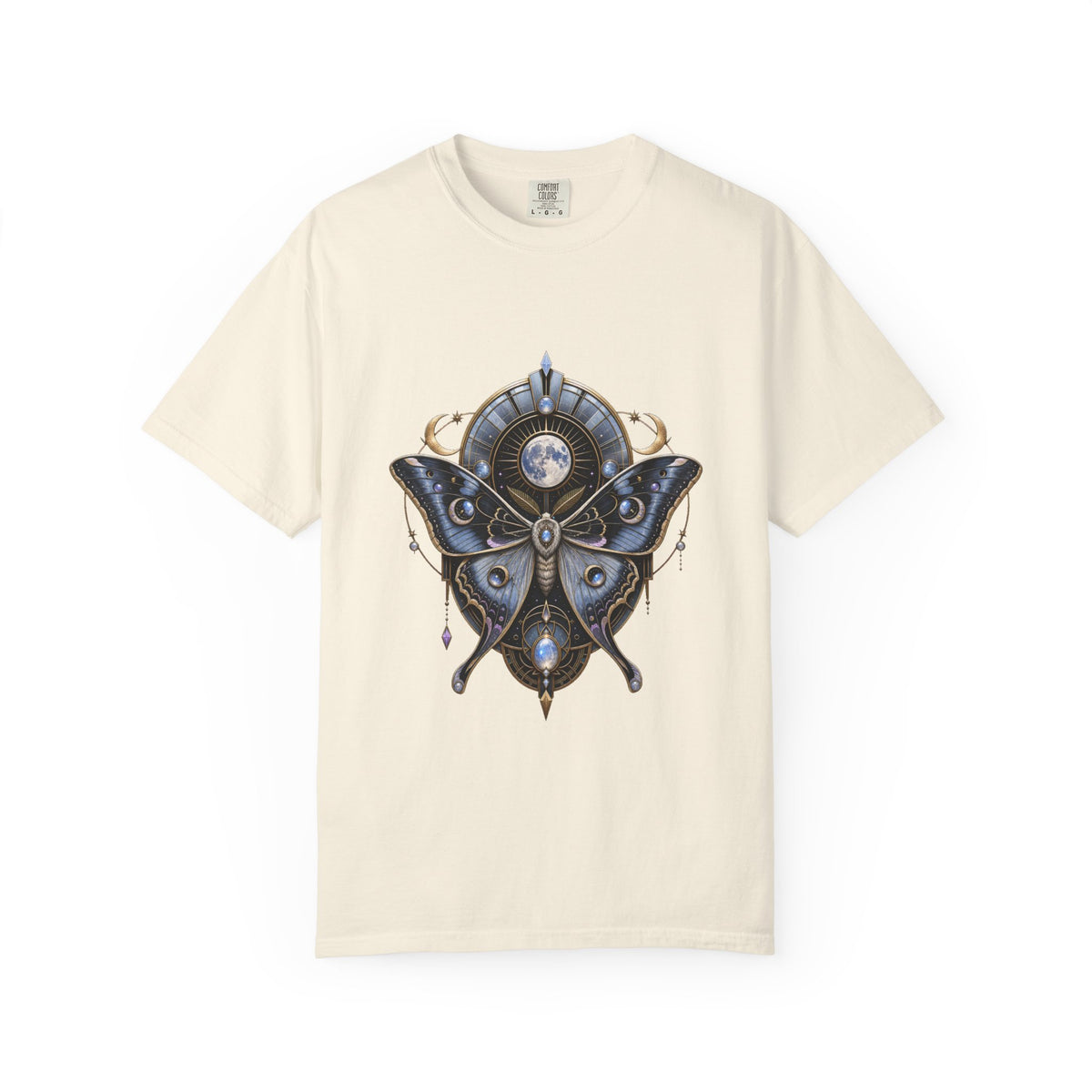 Neo Deco Cosmic Moth Graphic Tee