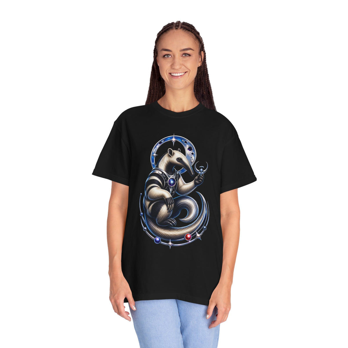 Chrome Tamandua Moon Router Graphic Tee