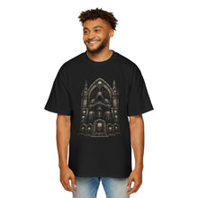 Hooded Tomb Sentinel Heavy Oversized Gothic Tee