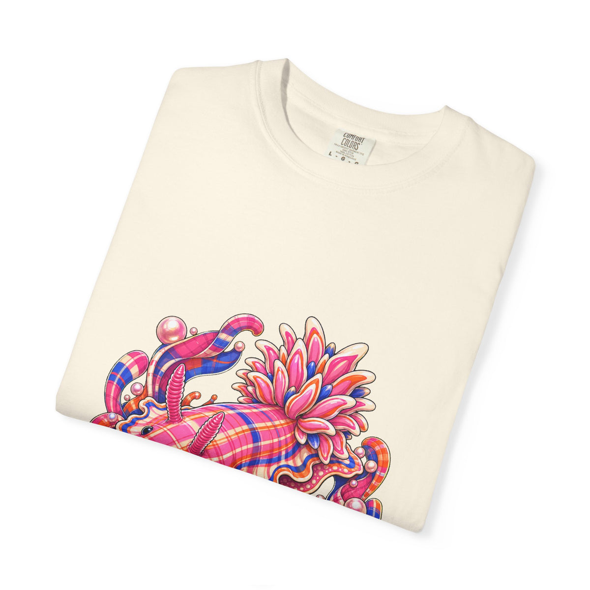Candy Plaid Sea Slug Graphic Tee