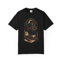 Dark Academia Raven Astronomer T-Shirt Graphic