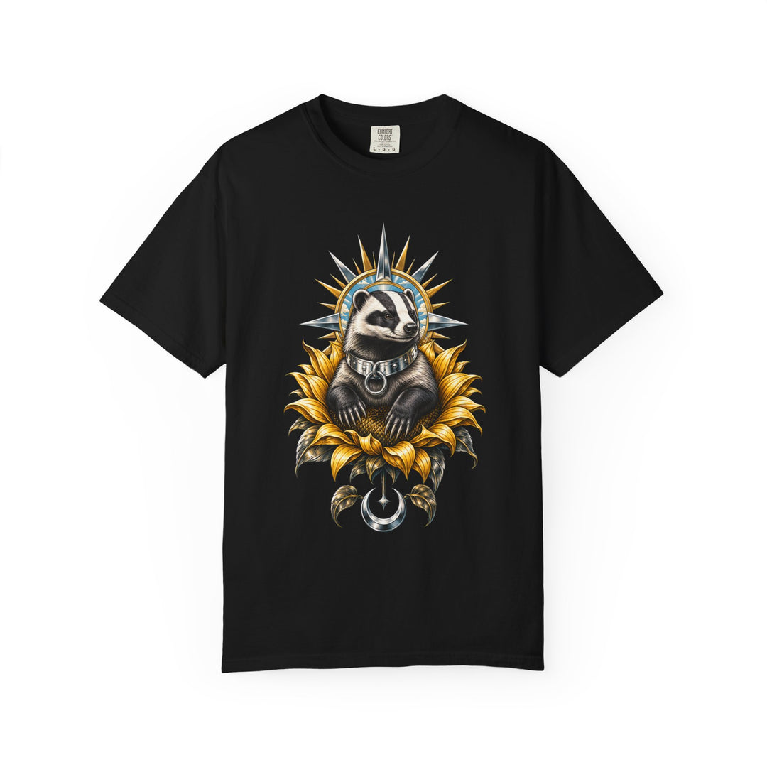 Chrome Sunflower Badger Graphic Tee