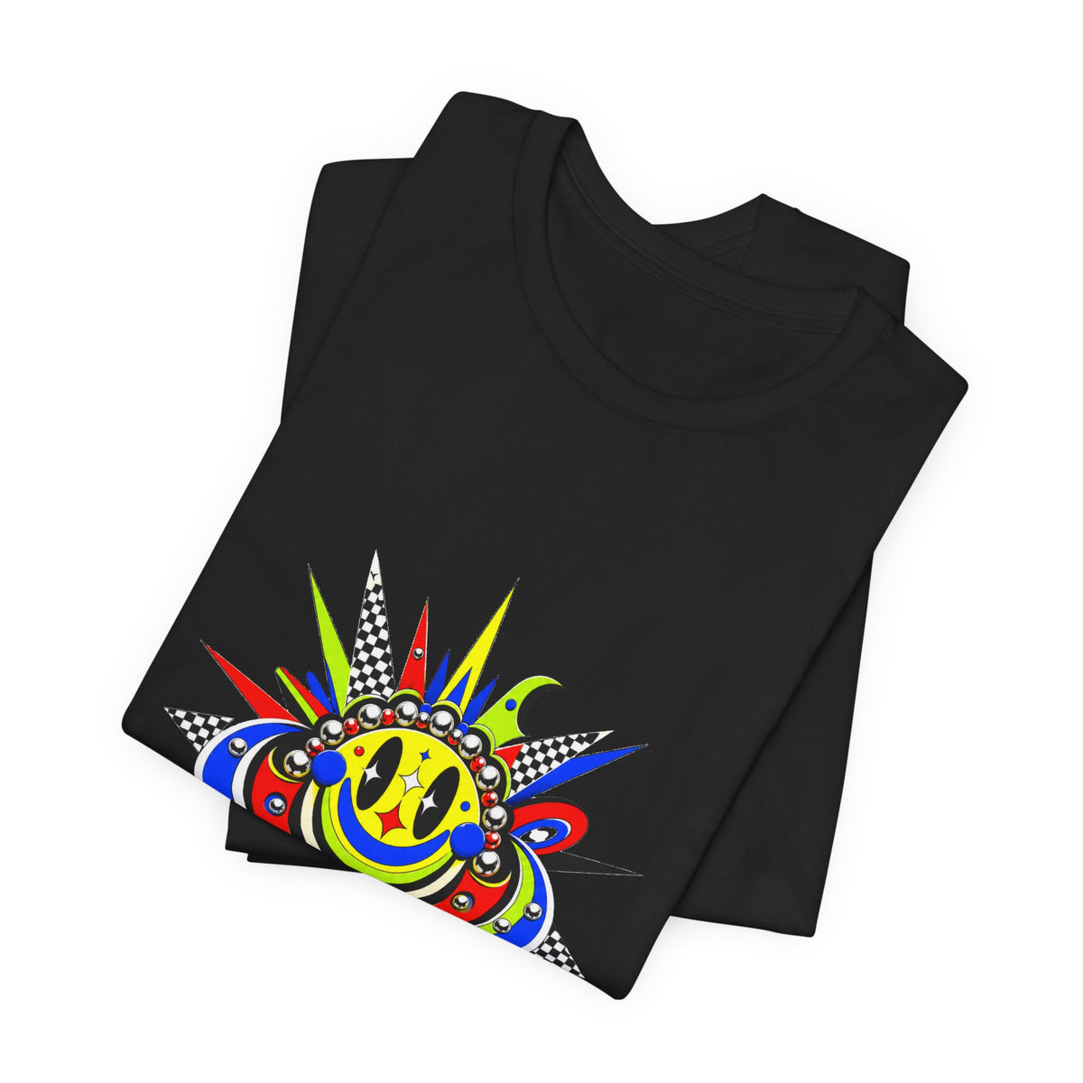 Dopamine Sunburst Emblem T-Shirt Graphic