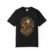 Celestial Desert Hare Compass T-Shirt Graphic