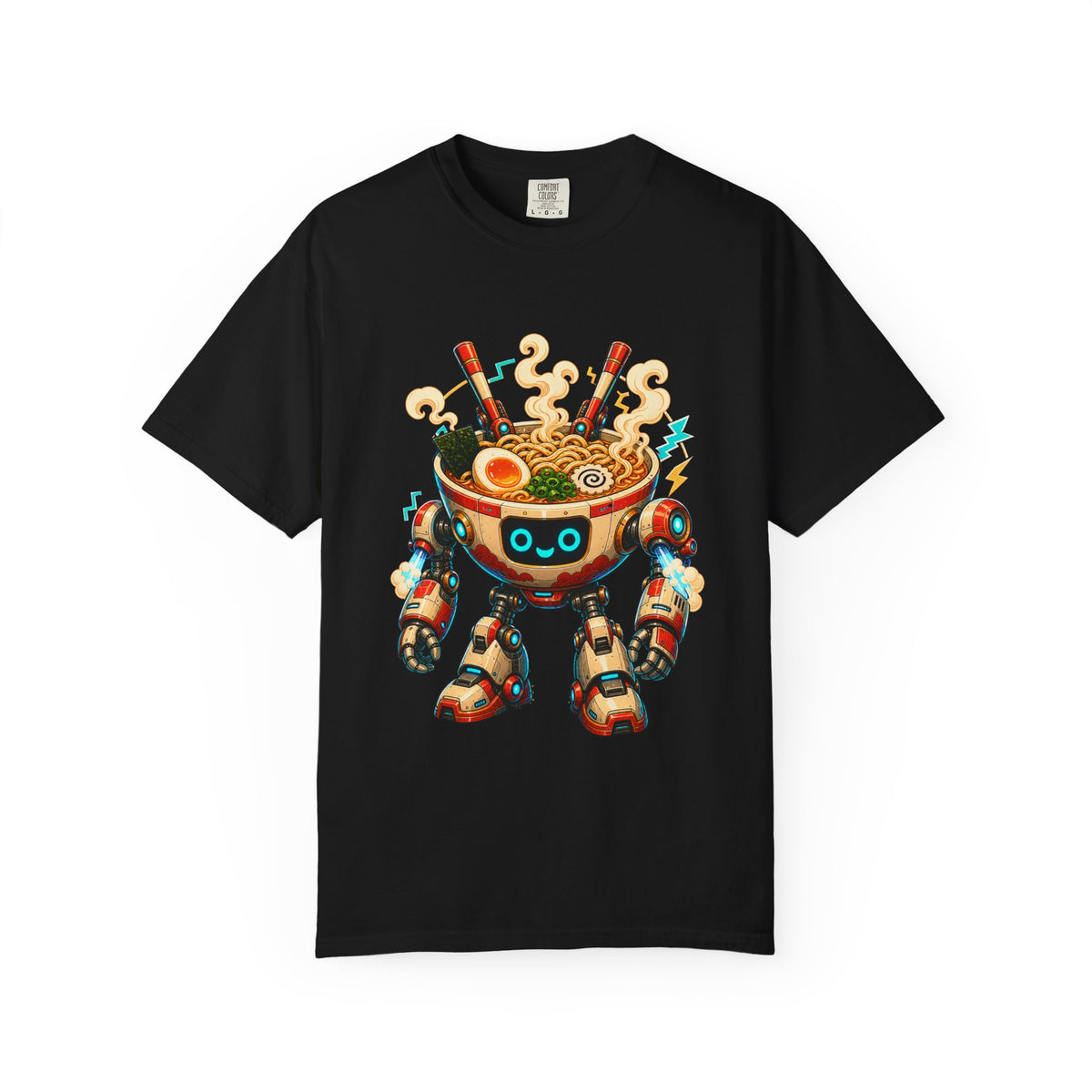 Arcade Noodle Mecha Graphic T-Shirt