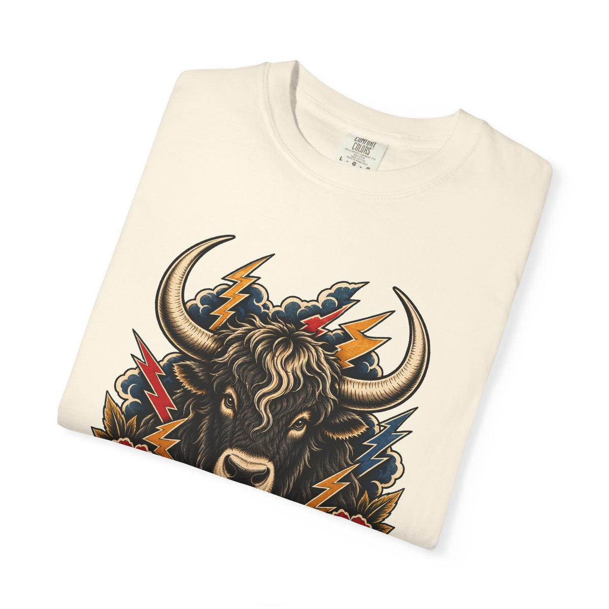 Tattoo Flash Thunder Yak Graphic Tee