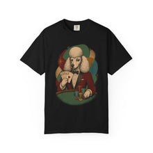 Poodle Royal Flush Vintage Card-Room Graphic Tee