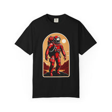Retro Red Astronaut Badge T-Shirt Graphic