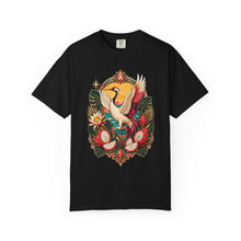 Postcard Dragonfruit Crane T-Shirt Graphic