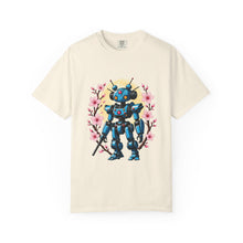 Cherry Blossom Robot Moon T-Shirt Graphic
