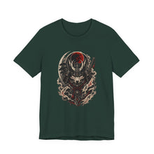 Wolf Samurai Mask Emblem T-Shirt Graphic