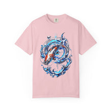 Chrome Koi Signal Crest Graphic Tee