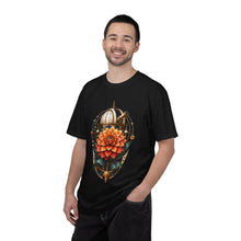 Retro-Futurist Observatory Dahlia T-Shirt Graphic