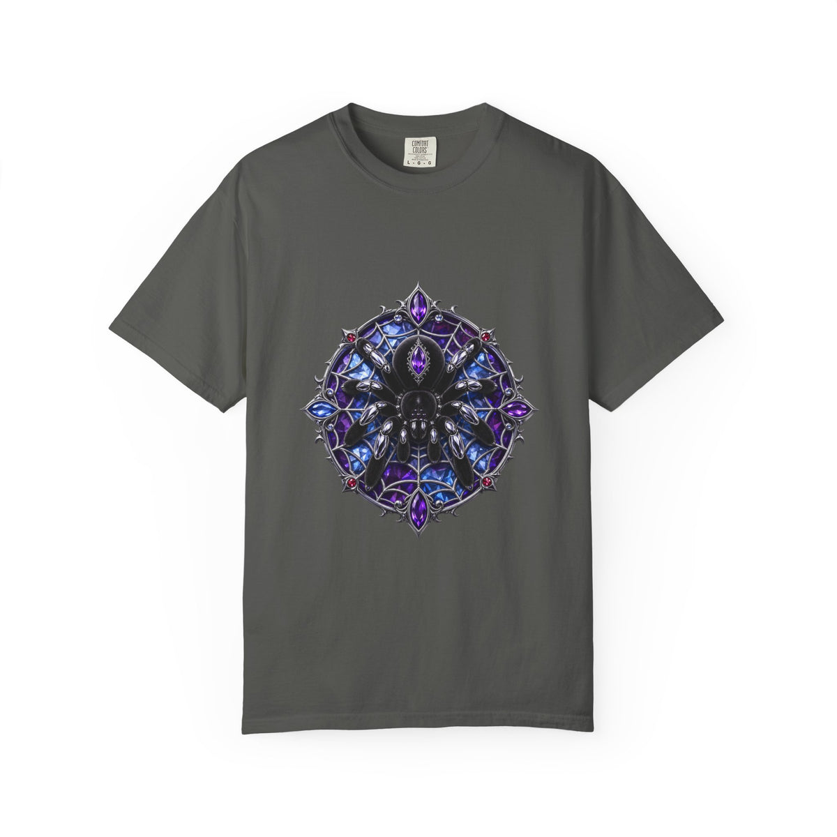 Chrome Velvet Tarantula Graphic Tee