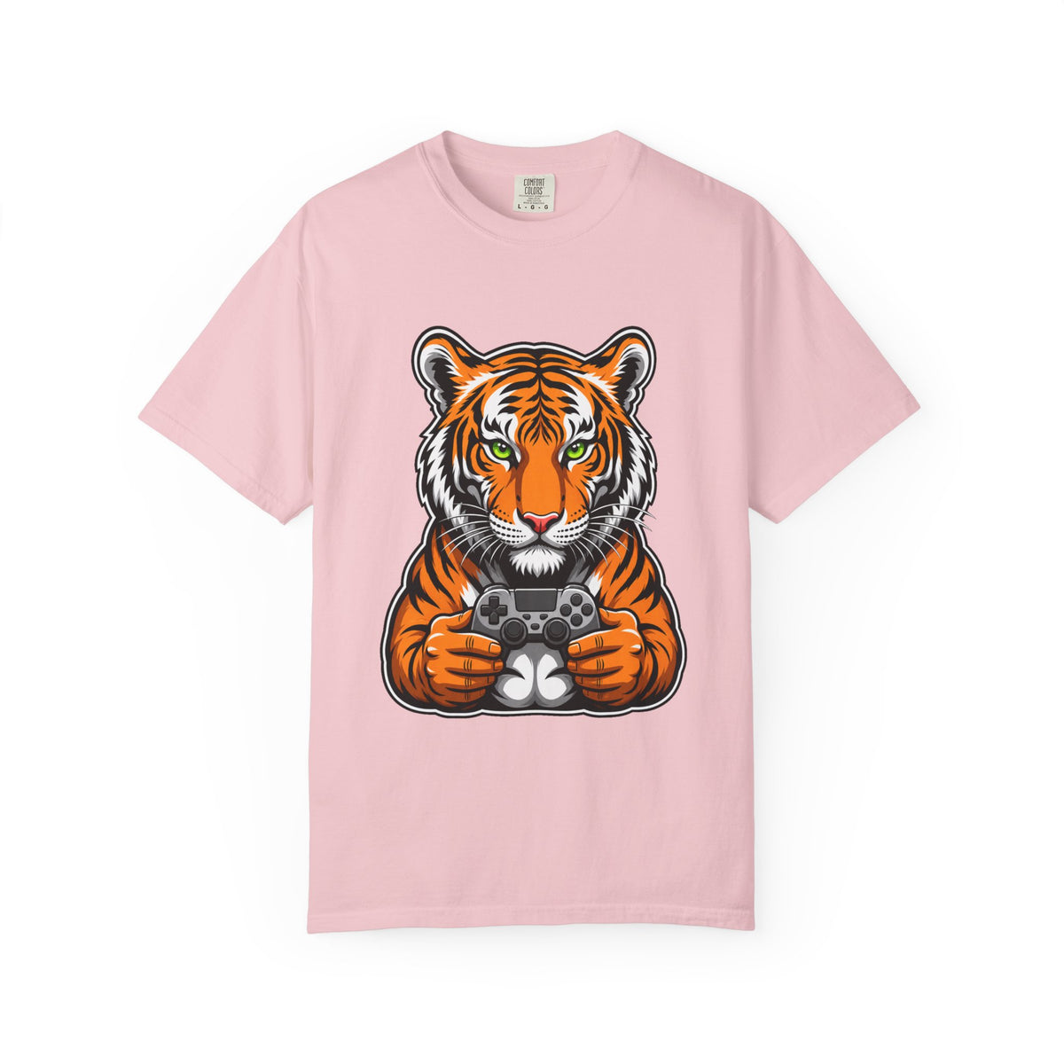 Tiger Gamer Mascot T-Shirt Graphic