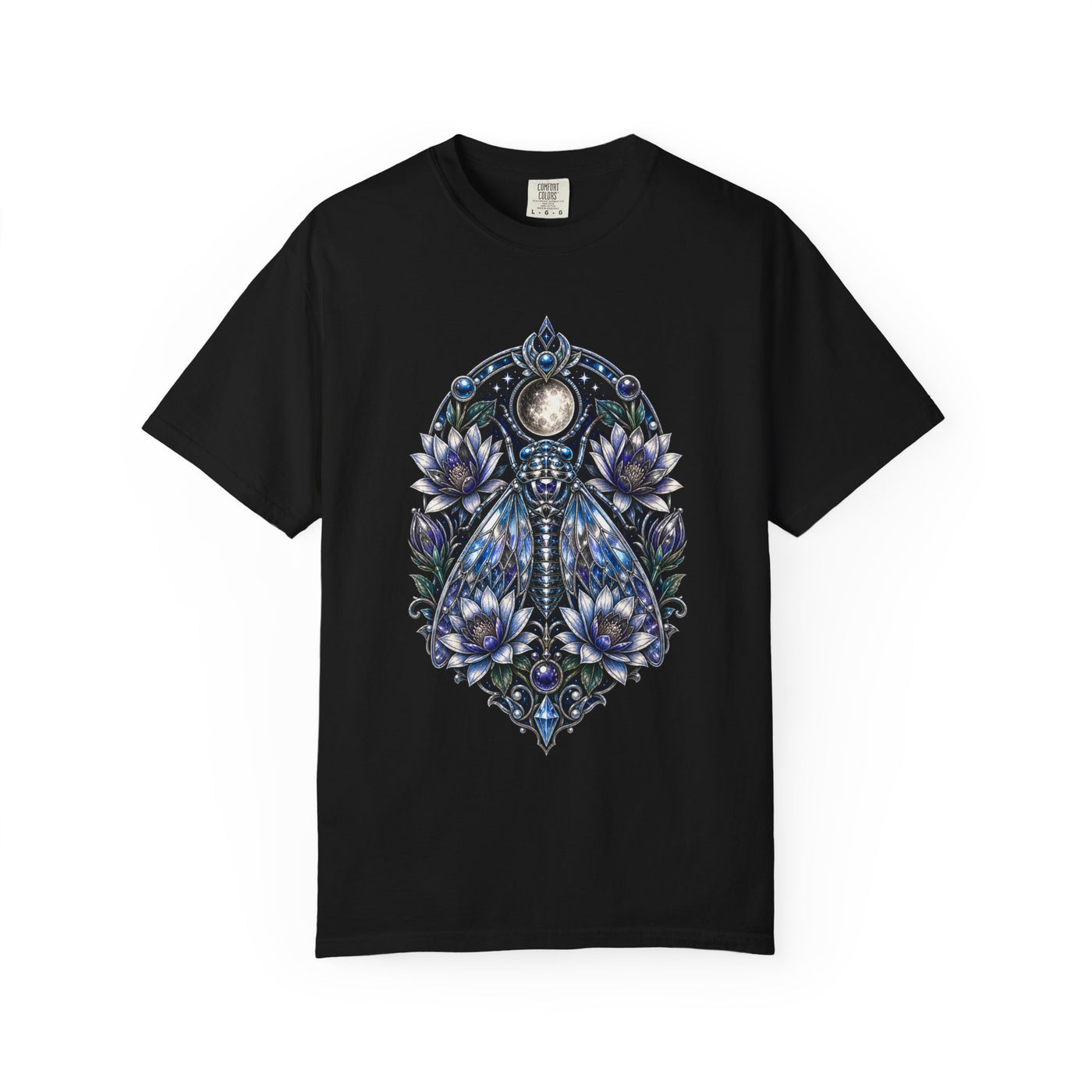 Chrome Cicada Bloom Graphic T-Shirt