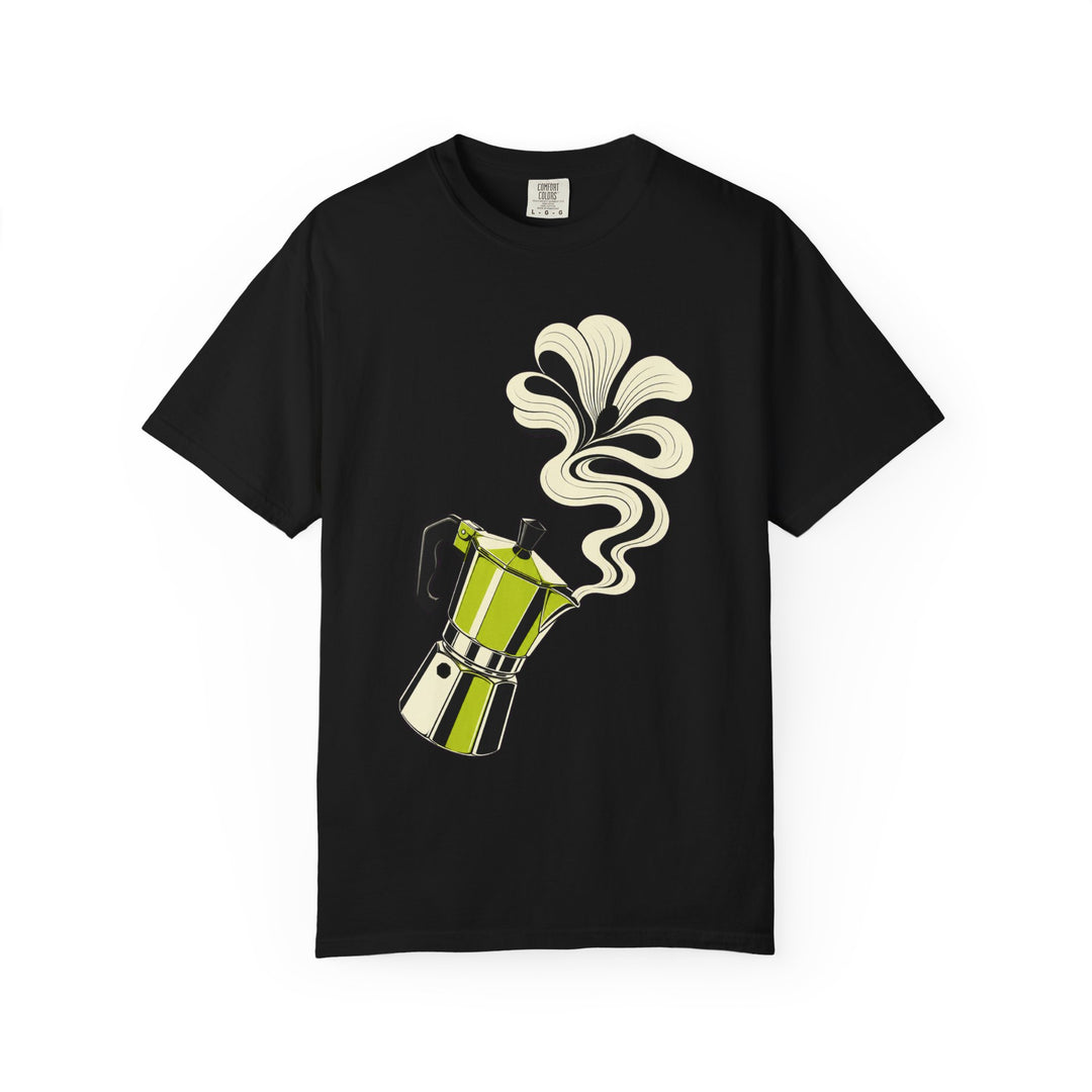 Lime Espresso Bloom Graphic Tee