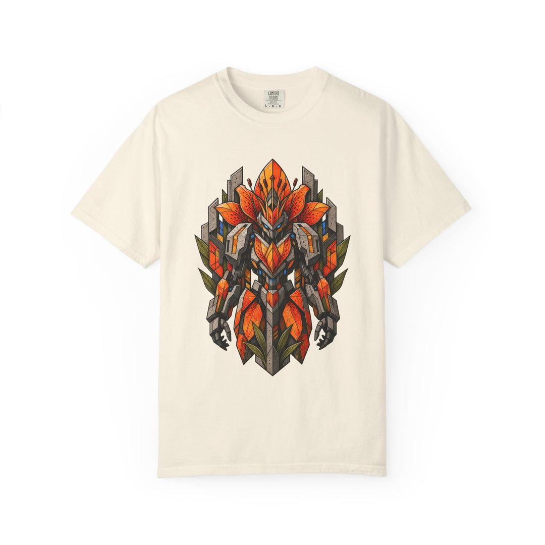 Brutalist Tiger Lily Mech T-Shirt Graphic