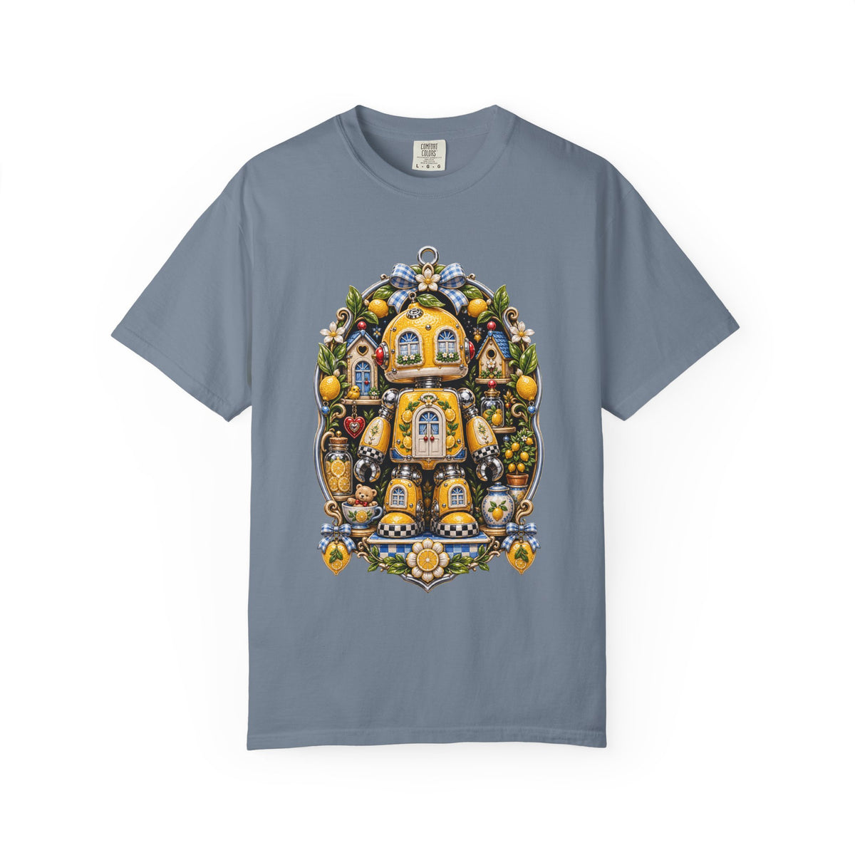 Dollhouse Lemon Robot Charm T-Shirt Graphic