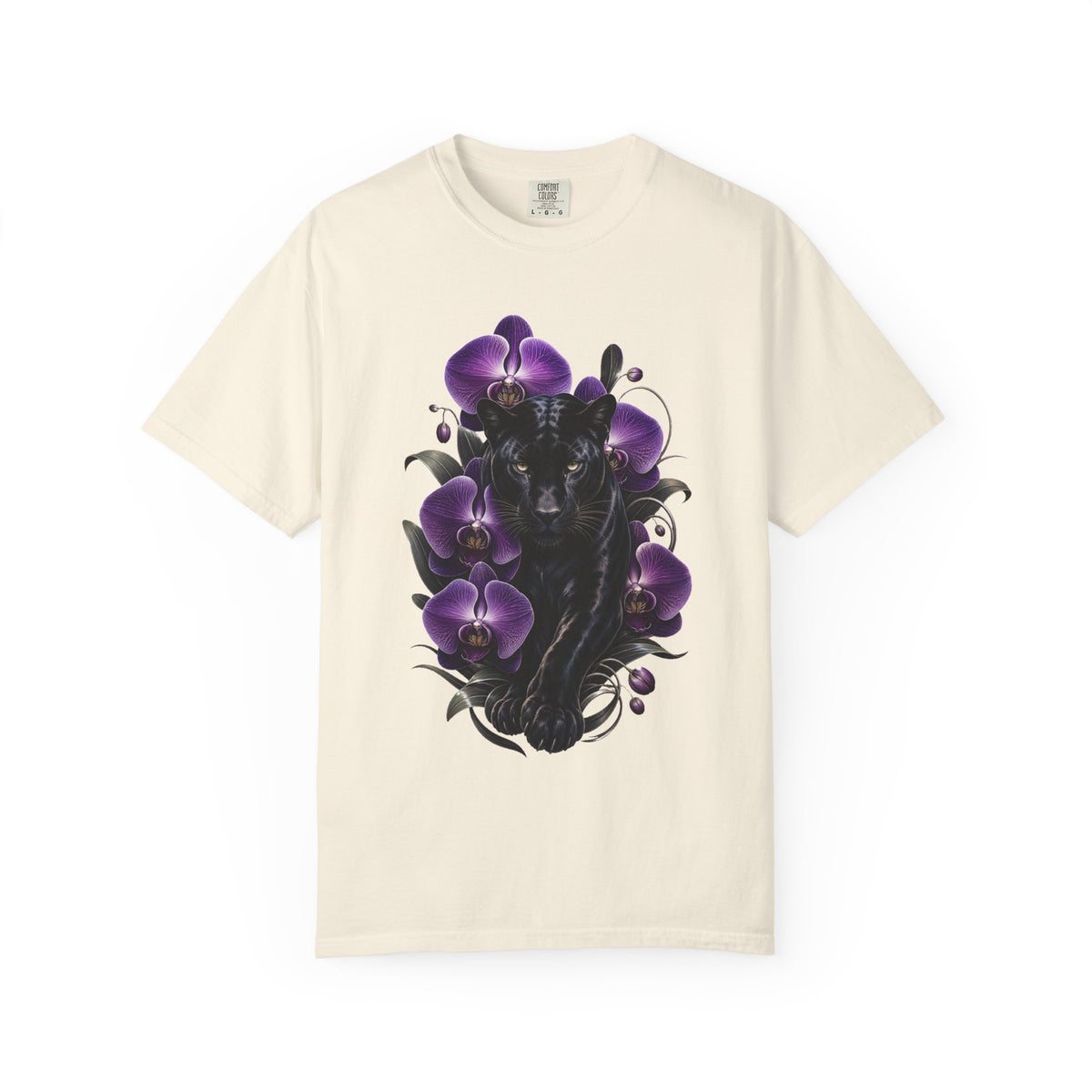 Orchid Panther Streetwear Graphic Tee