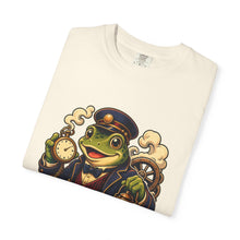 Retro Rail Frog Conductor T-Shirt Graphic