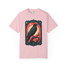 Moon Raven Gothic Crest T-Shirt Graphic