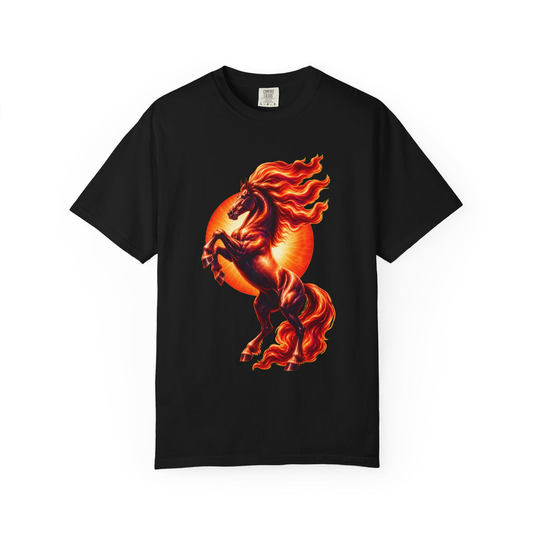 Solar Airbrush Stallion Graphic Tee