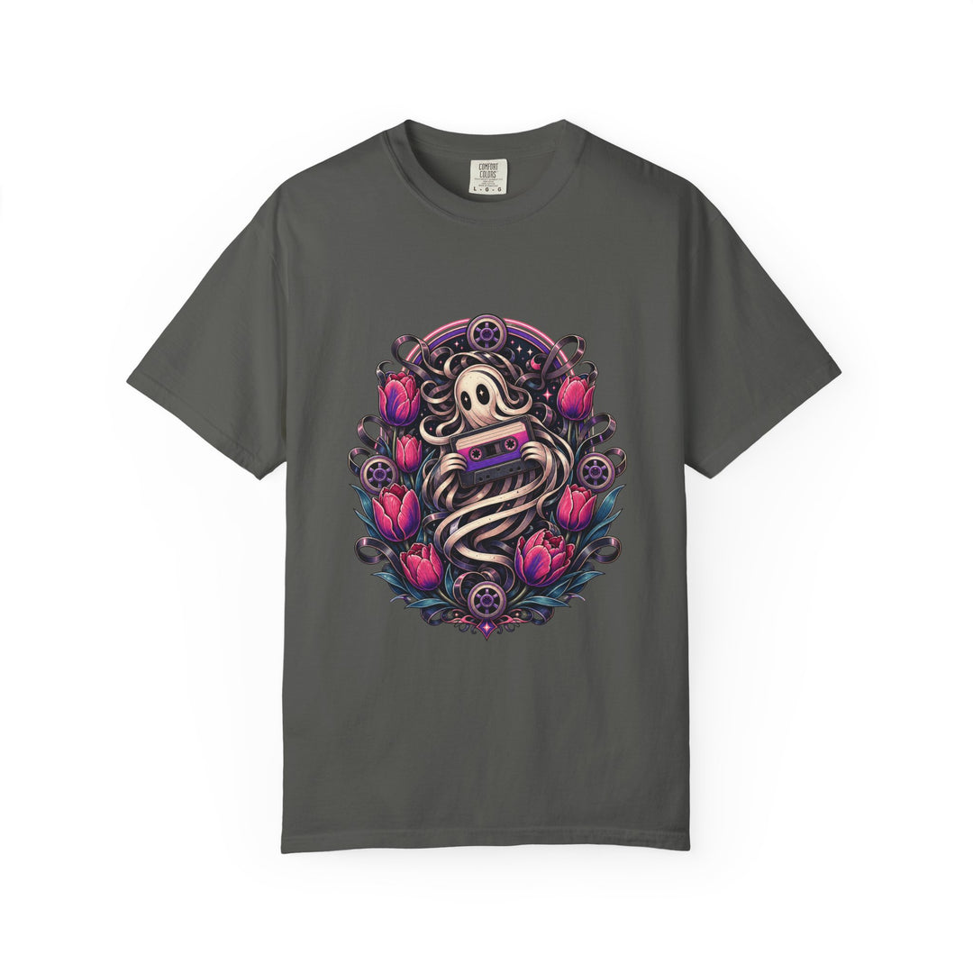 Analog Cassette Tulip Wraith T-Shirt Graphic