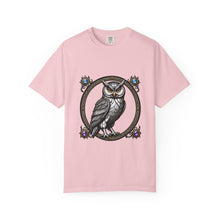Gothic Owl Crest T-Shirt Graphic